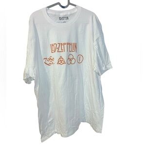 NWOT Led Zeppelin IV Symbols Zoso Tee 2XL